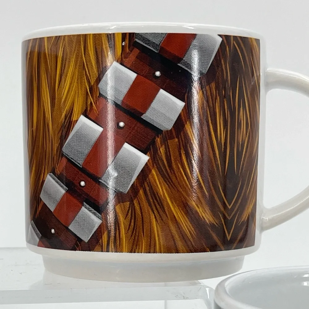 Star Wars Vandor‎ Ceramic Mugs Chewbacca, R2-D2, Yoda & Darth Vader Set of 4